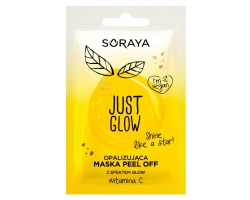 Just Glow peel off maska z vitaminom C za sijaj kože