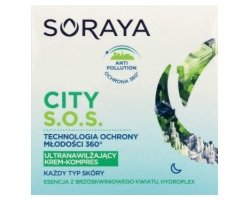 City S.O.S. ultra-vlažilna nočna krema