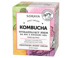 Kombucha Smoothing prirodna noćna krema s AHA kiselinama