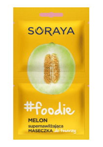 # foodie MELONA super-vlažilna maska za obraz