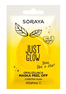Just Glow peel off maska z vitaminom C za sijaj kože