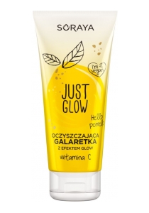 Just Glow pena za umivanje obraza z vitaminom C