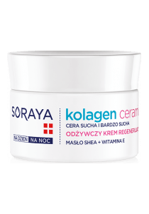 Collagen & Elastine hranjiva krema protiv bora s ceramidima i shea maslacom