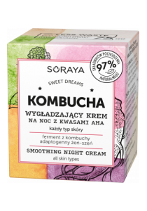 Kombucha Smoothing prirodna noćna krema s AHA kiselinama