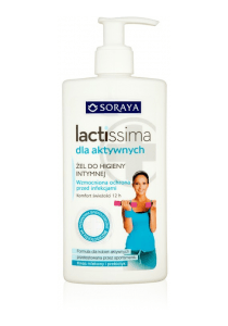 Lactissima gel za intimno higieno za aktivne ženske in športnice