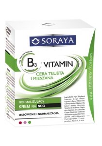 Vita Therapy vitamin B3 nočna krema za mastno in mešano kožo