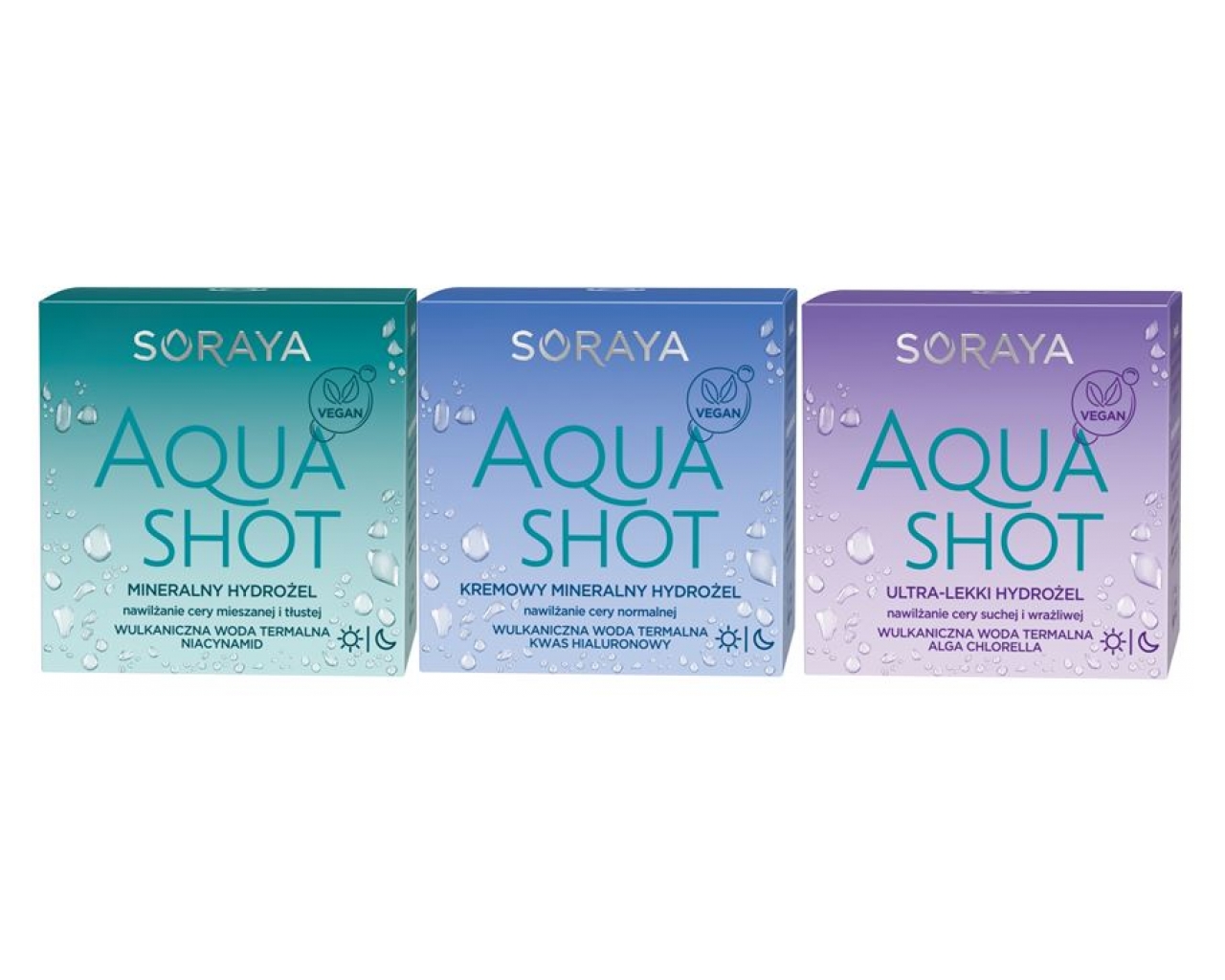 Aqua Shot vlažilna dnevno-nočna krema s termalno vodo