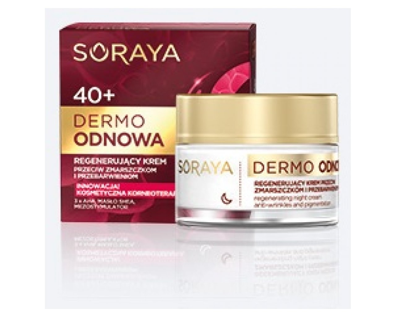 Dermo Renew nočna krema 40+ proti gubam in pigmentaciji