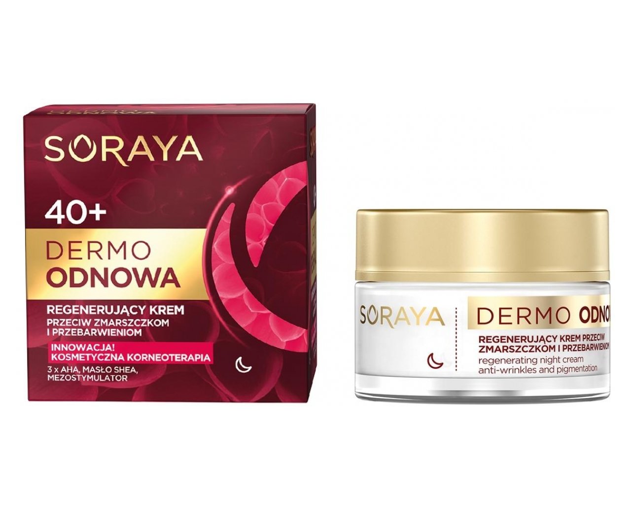 Dermo Renew nočna krema 50+ proti gubam in pigmentaciji