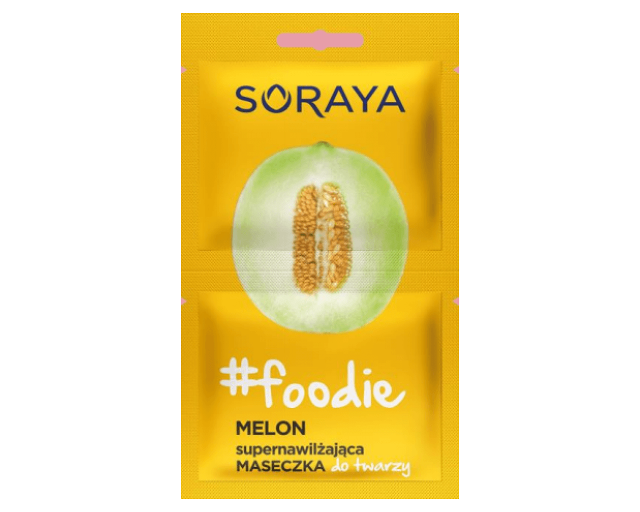 # foodie MELONA super-vlažilna maska za obraz