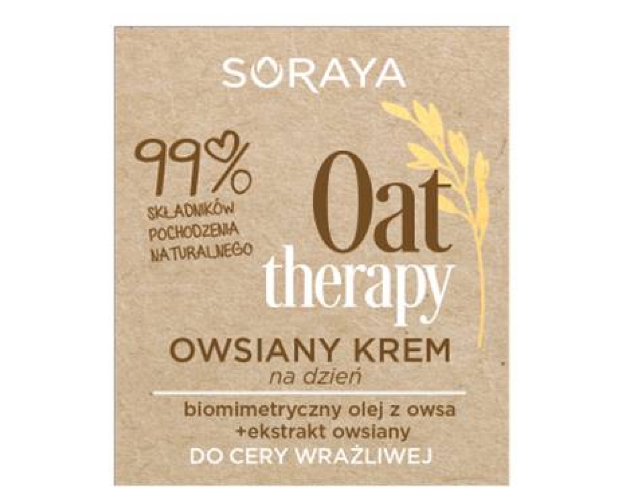Oat Therapy pomirjujoča krema z ovsenim oljem