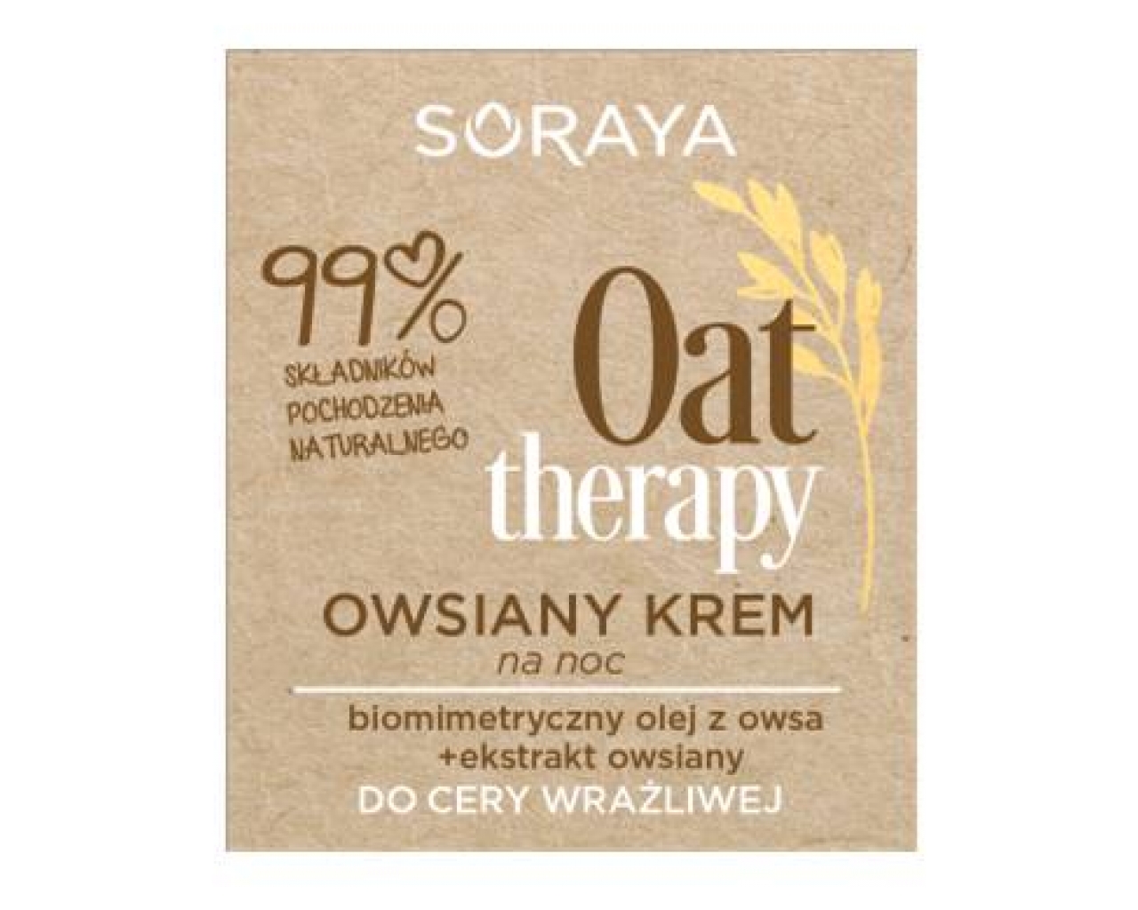 Oat Therapy pomirjujoča krema z ovsenim oljem