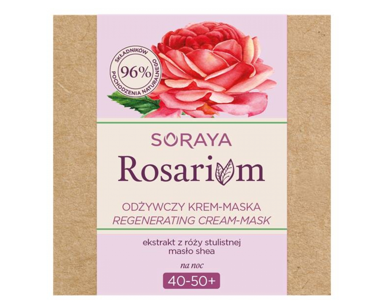 Rosarium Regenerating bogata nočna maska 40 in 50+