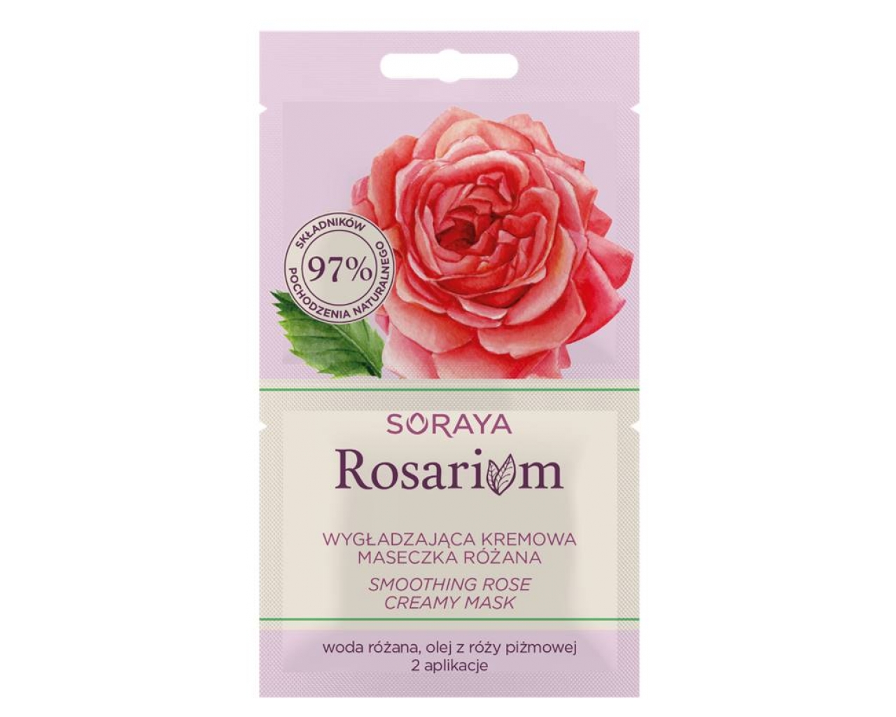 Rosarium Smoothing maska iz damaščanske vrtnice