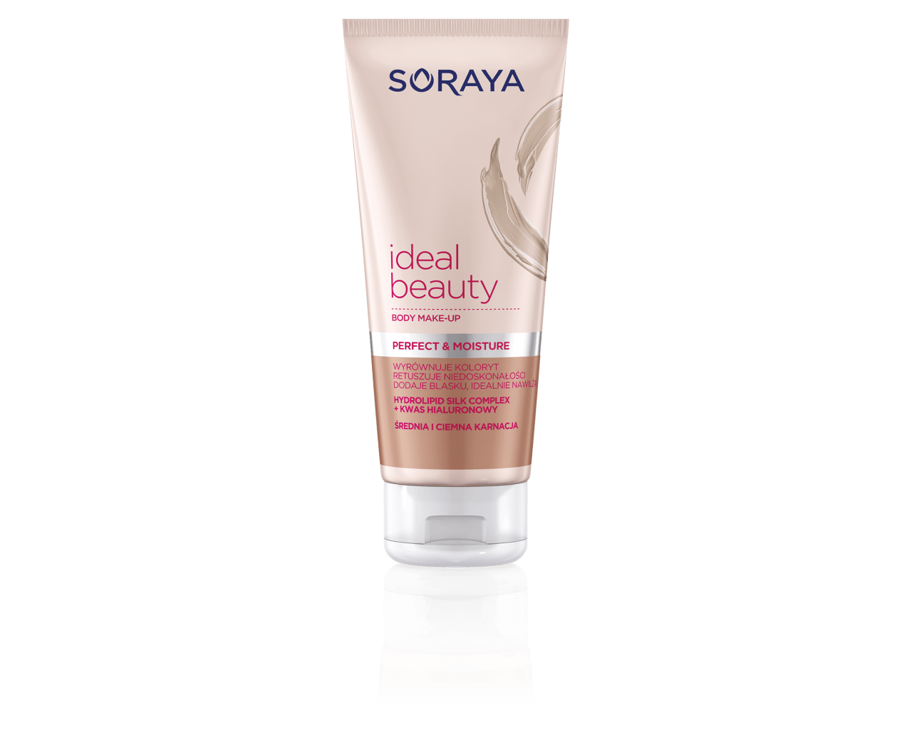 Ideal Beauty Body Make Up obarvan losjon za telo