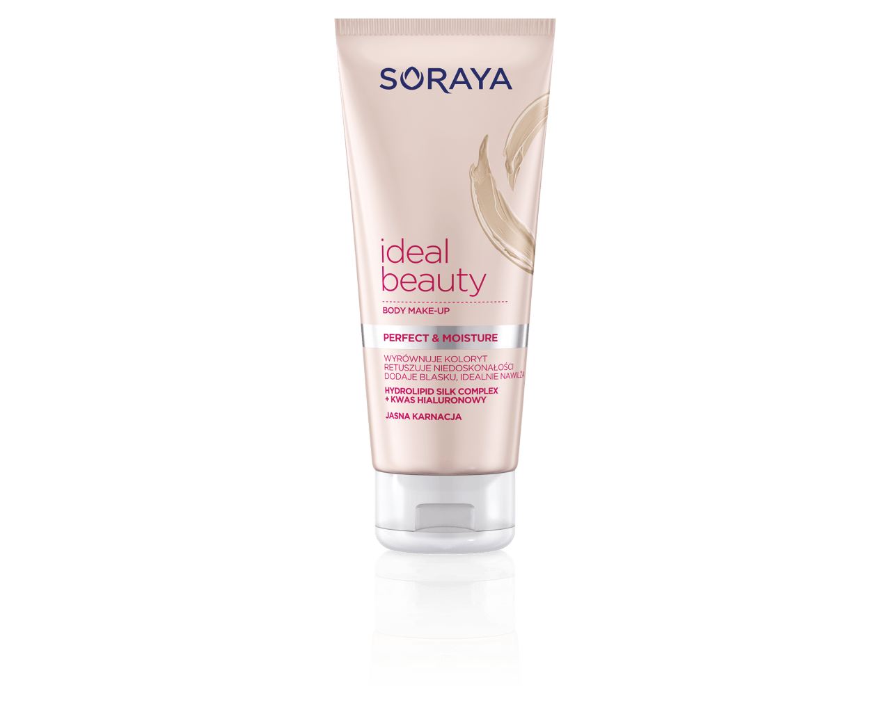 Ideal Beauty Body Make Up obarvan losjon za telo
