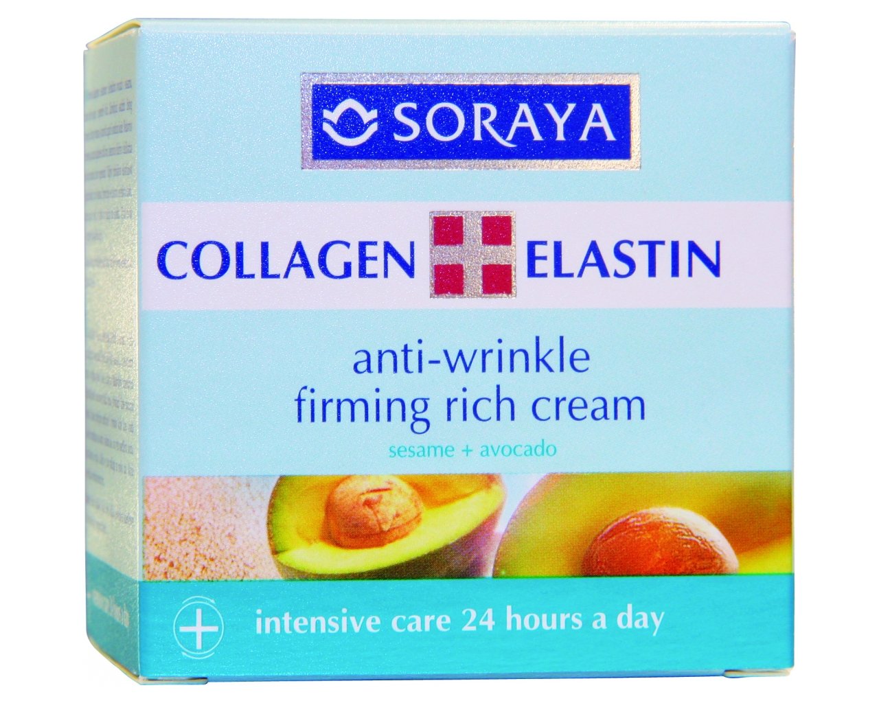 Collagen & Elastine bogata krema protiv bora sa sezamom i avokadom