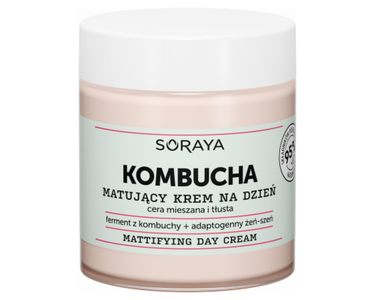 Kombucha naravna vlažilna dnevna krema