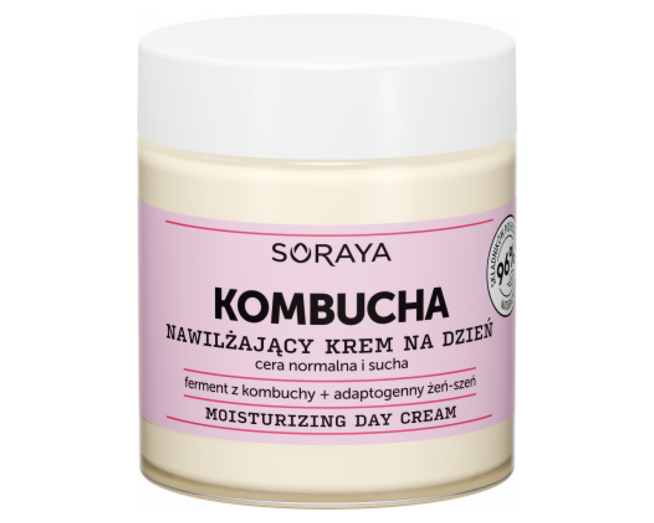 Kombucha naravna vlažilna dnevna krema